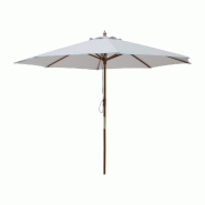 Parasol rond gris Bolero 3m - FS159