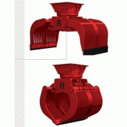 Pinces de tri et de démolition pour pelles de 13t à 35t rs1150 rozzi