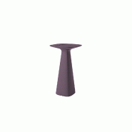 Table haute AMELIE UP - violet iris Table haute AMELIE UP - violet iris