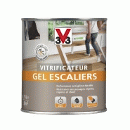 Vitrificateur gel escalier V33, incolore satiné, 0.75 l