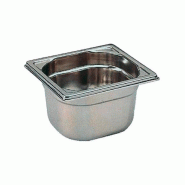 Bac gastro inox GN 1/6 Bourgaet  Référence: 746020