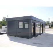 Bureau modulaire bungalow de chantier cabane de chantier black panther