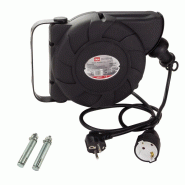 Enrouleur automatique câble électrique h05vv-f 3g 3x1,5 mm² 10 m - 123 Enrouleur automatique câble électrique h05vv-f 3g 3x1,5 mm² 10 m - 123