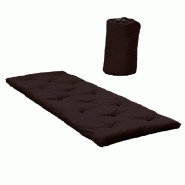 LIT FUTON STANDARD BED IN A BAG COULEUR MARRON