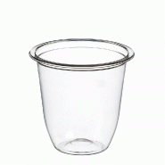 Pot à dessert PET transparent 185ml - par 1000