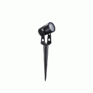 Projecteur Led Rond Miniature Zas 3W Pour Extérieur, Noir Mat, 2200K - Beneito & Faure, Spécialiste De L'Éclairage Architectural De Haute Qualité