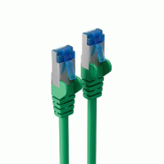 Shiverpeaks Câble patch, cat. 6A, S/FTP, 5,0 m, vert - vert 4017538119520