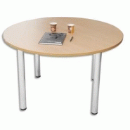 Sodematub table ronde diamètre 120 cm 4 pieds alu