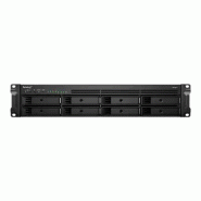Synology RackStation RS1221+ serveur de stockage NAS Rack (2 U) Ryzen Embedded V1500B 4 Go DDR4 0 To