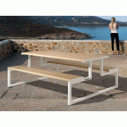 Table Picnic H24 Urban Time pour utilisation en extérieur Table Picnic H24 Urban Time pour utilisation en extérieur