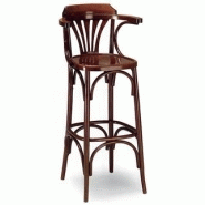 Tabouret de bar - bistrot assise bois