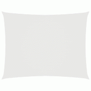 VidaXL Voile de parasol tissu oxford rectangulaire 2,5x3,5 m blanc Modèle Balcon Sirocco - blanc 135261