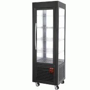 Vitrine panoramique boulangerie réfrigérée 4 faces positive 5 grill... - PSNE/GN-B7-R2