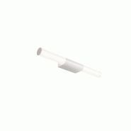 Zafferano Applique Et Plafonnier À Led Orientable Sticks, Structure En Aluminium Blanc Mat, 15.5W, Dimmable Triac, Ip54, 50 Cm De Hauteur - blanc LD9