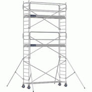 Échafaudage roulant aluminium DOCKER 85 version garde-corps EXMDS - Hauteur de travail : 6,90 m - DUARIB - 7130052 Échafaudage roulant aluminium DOCKER 85 version garde-corps EXMDS - Hauteur de travail : 6,90 m - DUARIB - 7130052