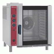 Diamond - Four gaz à convection, 10x GN 1/1, humidificateur automatique - réf. CFG101/N - gris inox AKS-CFG101/N