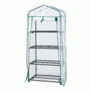Helloshop26 - Serre de jardin à 4 niveaux 158 x 69 x 49 cm blanc 03_0010541 - blanc 3000225269012