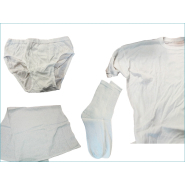 Kit de sous-vêtements jetable COTON XXL Taille 5 - Réf KITCOT2XXL