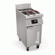 MIRROR Friteuse électrique haut rendement - Thermostat électronique - 1 cuve simple - 14 L - 13,5kW - 400x700x1015 XPRIME-RC - inox XPRIME-RC