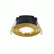 Nordlux Spot encastré Rosalee Matière plastique Laiton ,  H. 4,2 - IP 20-65 - LEDModule /   Intérieur - gris 5704924027567