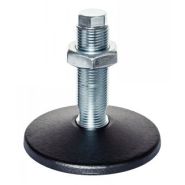 Pied acier à tige filetée