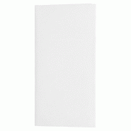 Serviette-étui pour couverts intissé blanc 40x40cm - par 700