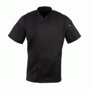 Veste de cuisine mixte Cool Vent Chef Works Urban Springfield noire L - L 0615402689731