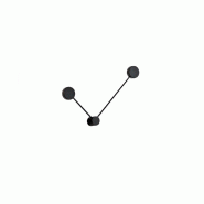 Applique Murale Eclipsia Noire - 325 X 520 X 64 Mm 2Xgx53 - Applique Murale En Métal À Deux Bras - Bras Long À Droite - Affralux - noir 8051191577422