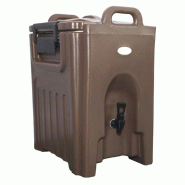 Coffre boissons isothermique marron 40L 50x41,5x62,5cm - par 1
