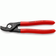 Coupe-câble longueur 165 mm revêtement en plastique KNIPEX Coupe-câble longueur 165 mm revêtement en plastique KNIPEX