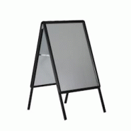 Edimeta Chevalet de trottoir Cadro-Clic® A0 / 118,8 x 84 cm - NOIR - noir aluminium 215350NR Edimeta Chevalet de trottoir Cadro-Clic® A0 / 118,8 x 84 cm - NOIR - noir aluminium 215350NR