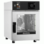 Four mixte compact électrique 6 GN1/1 écran digital 5'' vapeur par injection Giorik