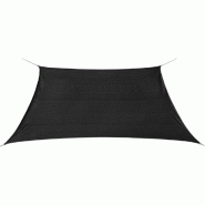 Helloshop26 - Voile toile d'ombrage parasol PEHD carré 2 x 2 m anthracite 02_0009449 - 3000510382723