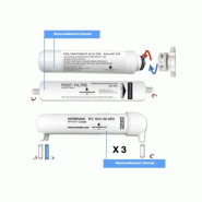 Kit de renouvellement de filtres pour Fontaine Haute/Mini et Osmoseur 1/4 - Kit de renouvellement fontaine Haute/Mini_1