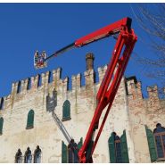 Lightlift 26.14 - nacelle araignée - hinowa s.P.A. - capacité nacelle chenillée 230kg_1