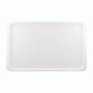 Plateau de service en polyester GN1/1 blanc - 530 x 325 x 16 mm - ROLTEX - 0615402134699 Plateau de service en polyester GN1/1 blanc - 530 x 325 x 16 mm - ROLTEX - 0615402134699