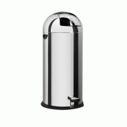Poubelle obus inox avec pédale L2G