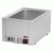 RedFox Bain-marie électrique GN 1/1 – 200 mm TOP avec vidange