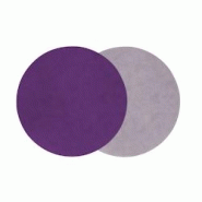 Stil Casa, set de 12 sous-plat bicolores, polyuréthane cousu, Ø 20 cm, finition dollar couleur violette/rose. - STP20D-VC Stil Casa, set de 12 sous-plat bicolores, polyuréthane cousu, Ø 20 cm, finition dollar couleur violette/rose. - STP20D-VC