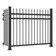 #4 - clôture en aluminium - les aluminiums williams - barrotins 1/2 x 3/4