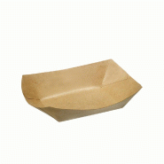 Barquette ingraissable carton 14,5x10x5cm - par 1000
