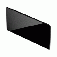CAMPAVER Nativ Radiateur connecté Horizontal 2000W Verre massif Noir astrakan - Intuis - K161127_0