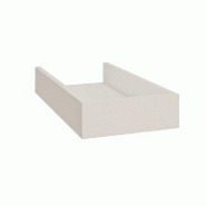 Casquette pour montant Totem 30x60x10cm - gris clair