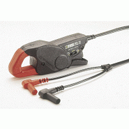 CHAUVIN ARNOUX - MN38 pince ampèremétrique 200A AC - Enserrage diam 20mm - Signal de sortie : tension alternative - Rapport sortie/entrée : 100 mV / A AC, 10 mV / A AC - Sortie par cordon et fiches mâles