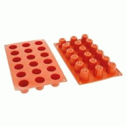 Deco'Relief Moule en Silicone 18 Mini Bordelais ⌀ 35 h 35 mm - DR233A Deco'Relief Moule en Silicone 18 Mini Bordelais ⌀ 35 h 35 mm - DR233A