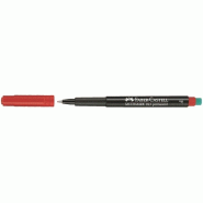 Faber-Castell 515035 Multimark Marqueur Permanente F Rouge - 151321_0