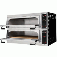 Four à pizza électrique Virtuoso66TOP - Grande fenêtre vitrée - Tout refractaire - 12 pizzas Ø 35 ou EN6040  | Prismafood - Commandes digitales_0