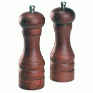 LOT DE 4 MOULINS À POIVRE FOREST DARK WOOD - COLE & MASON