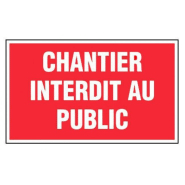 Panneaux alu 330x200 mm interditions - PNGAL-NV10/CIP_0