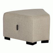 Pouf d'angle - Structure bois - Mousse polyuréthane - Revêtement tissu - Hauteur 450 mm - Profondeur 600 mm - Largeur 750 - 320 mm - Coloris au choix - Anti feu - Normé OEKO TEX - Patins antidérapants - Poids 11,5 Kgs - Fabrication européenne - Garan Pouf d'angle - Structure bois - Mousse polyuréthane - Revêtement tissu - Hauteur 450 mm - Profondeur 600 mm - Largeur 750 - 320 mm - Coloris au choix - Anti feu - Normé OEKO TEX - Patins antidérapants - Poids 11,5 Kgs - Fabrication européenne - Garan